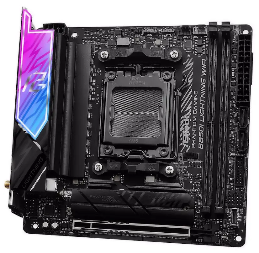 Informático Arturo Soria - Montaje Placa Base ASRock B850I Lightning WiFi Gaming PC Arturo Soria