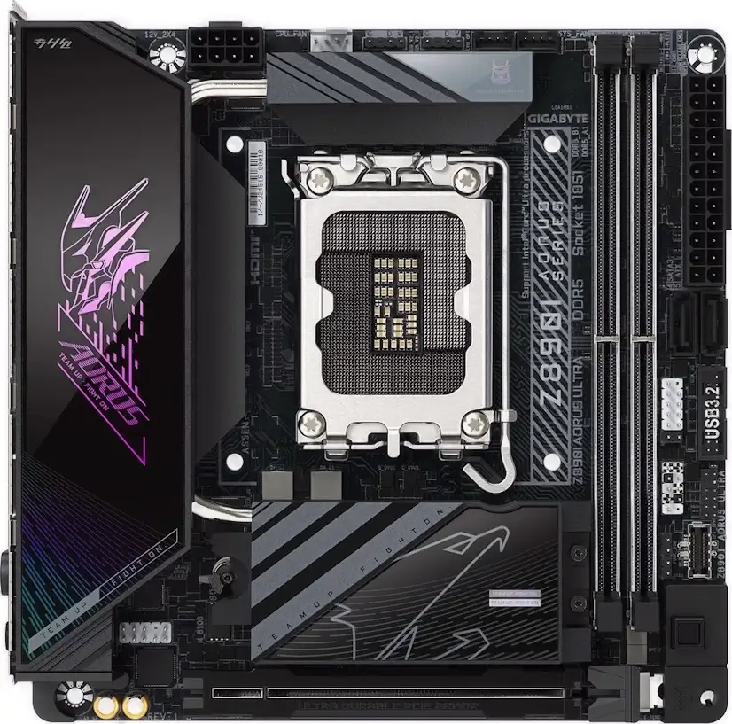 Montaje Placa Base GIGABYTE Z890I AORUS ULTRA Gaming PC Arturo Soria