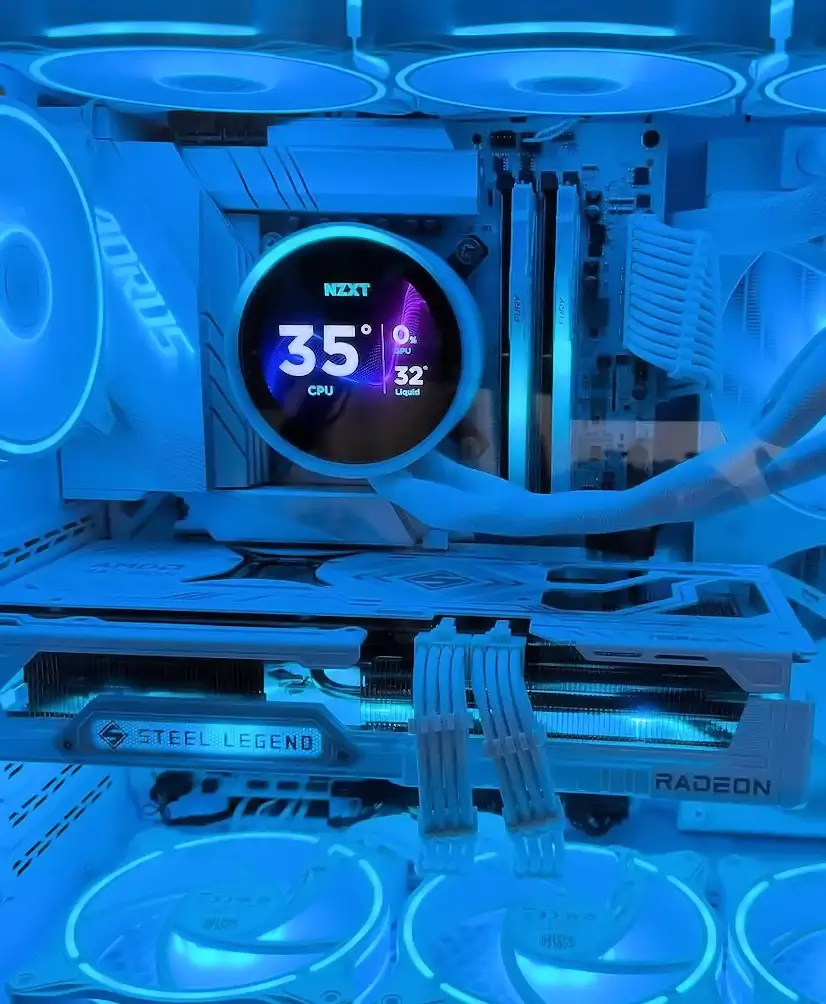 Montaje Refrigeración Líquida NZXT Gaming PC Arturo Soria